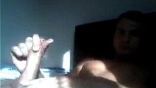 Stroking Morning Wood - porn video