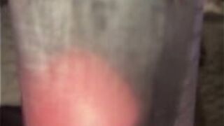 Playing with my cock pump - porn video