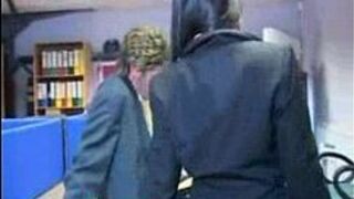 Leah Jaye Office Threesome - porn video