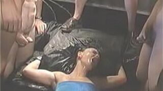 Cum and piss bukkake - porn video