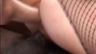 Blonde outdoor interracial dp - porn video