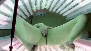 Czech Voyeur in Tanning bed - porn video