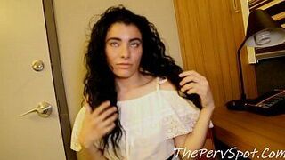 Sexy latina teen gets punished by big black cock - porn video