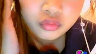 Real Anime Girl Shows All on Webcam - porn video