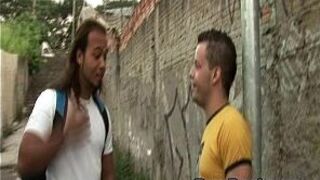 Horny latino gays barebacking anal fuck - porn video