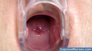 Fuckable blondie Uma Zex twat fingering - porn video