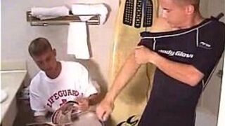 Surfer Jocks Jerk Off Buddies - porn video