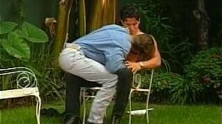 Muscular hunks hot ass pounding outside - porn video